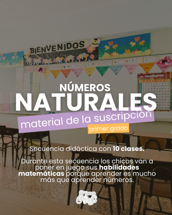 Producto - Secuencia didáctica Números naturales 1