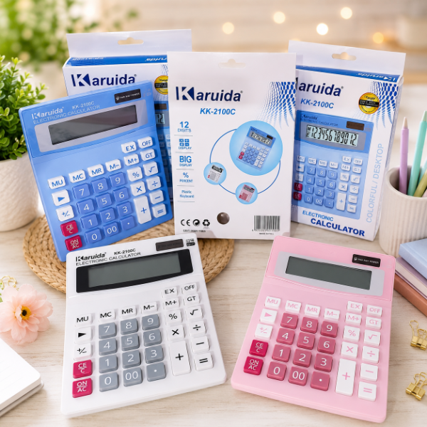 Producto - Calculadora 12 Dígitos kk-2100C GRANDE