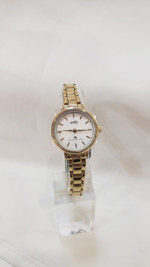 Producto - Reloj dorado paddle dama