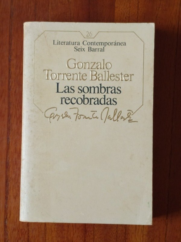 Producto - Torrente Ballester, Gonzalo: "Las Sombras Recobradas"