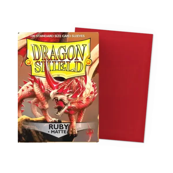 Producto - Dragon Shield Ruby Sleeves