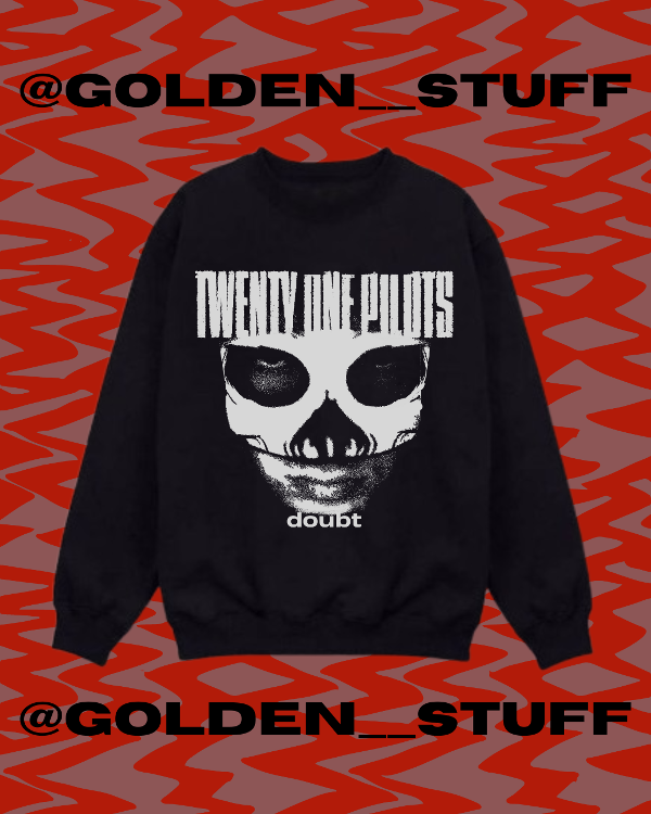 Producto - BUZO CUELLO REDONDO DOUBT (VERSION 2) - TWENTY ONE PILOTS