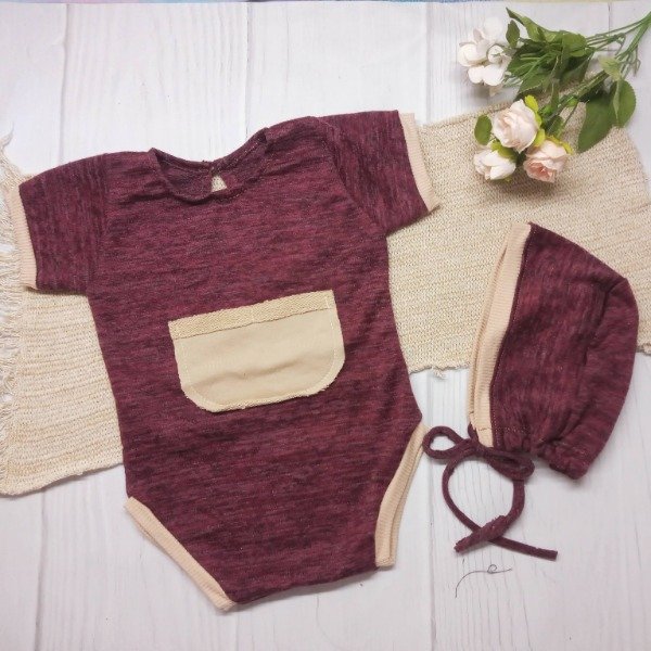 Producto - Body + Capota Bordo 12/18 meses