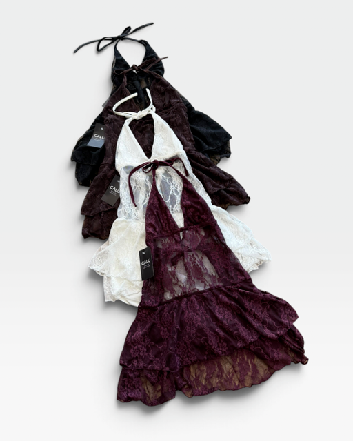 Producto - VESTIDO CORTO ENCAJE STEPHI 0777