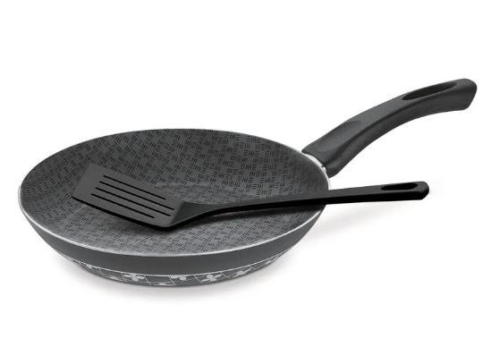 Producto - Sartén 26cm 1.8L con espátula aluminio antiadherente Tramontina Paris 20150/626