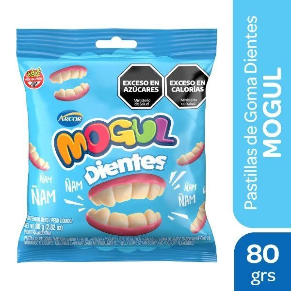 Producto - GOMITAS MOGUL FRUTI DIENTES X 80G (SIN TACC)