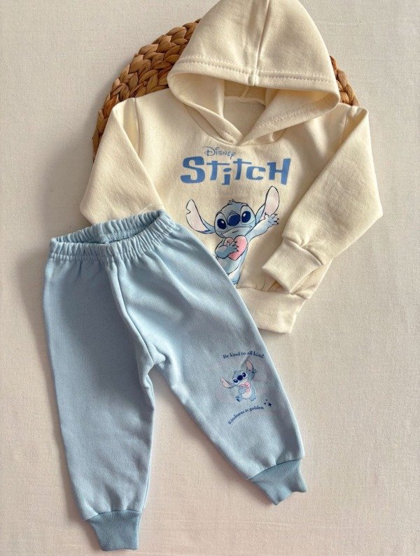 Producto - Conjunto de Stich (pantalón rosa)  - COD 402