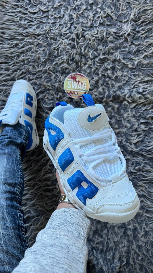 Producto - AIR MORE UPTEMPO LOW WHITE ROYAL BLUE - 1