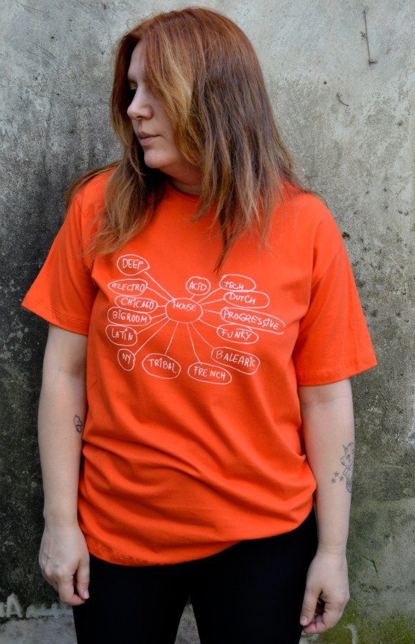 Producto - REMERA CLASICA NARANJA HOUSE
