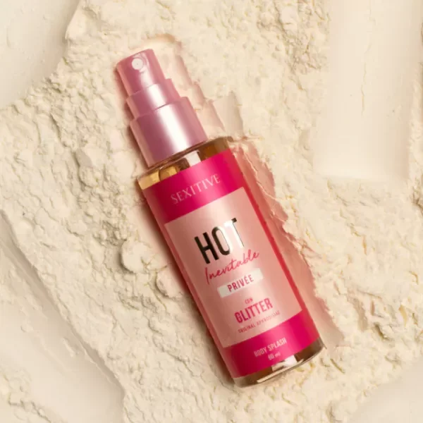 Producto - Body Splash Hot Inevitable Privée con glitter - 60ml