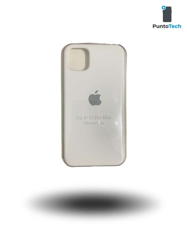 Producto - Silicon case iPhone 11 Pro Max blanco