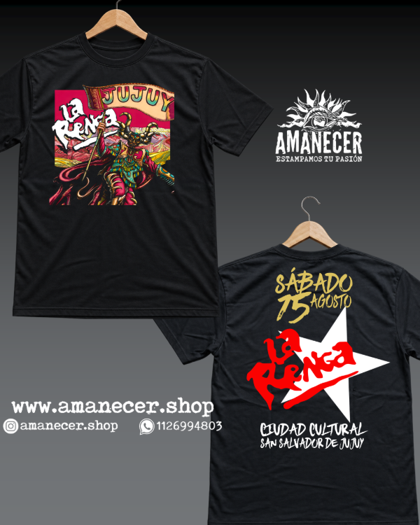 Producto - Remera La Renga en Jujuy - 0