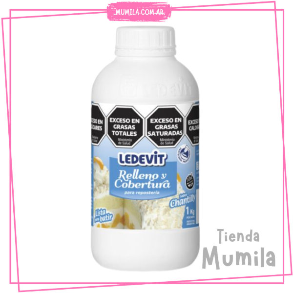 Producto - Crema Ledevit Chantilly 1Lt