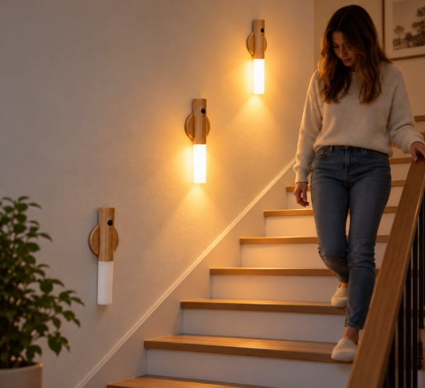 Producto - Lampara luz noche sensor - 0