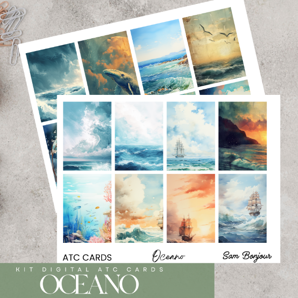 Producto - Archivo Digital ATC CARDS: Oceano