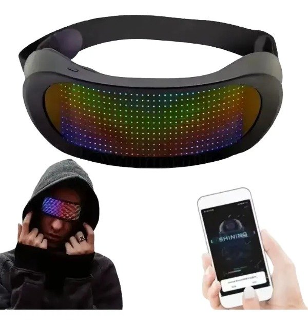 Producto - Antiparra Lente Led Multicolor - Ideal Para El Novio