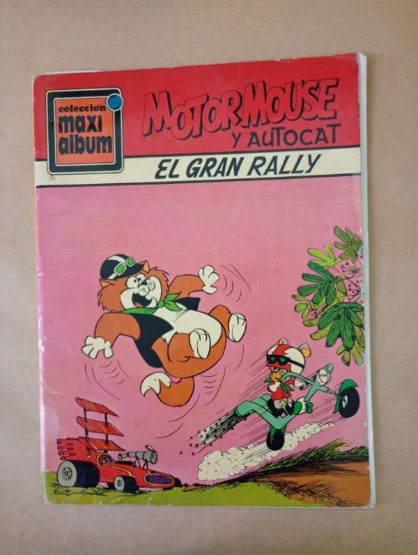 Producto - Motor Mouse y autocat El gran rally - Euredit Maxi Album