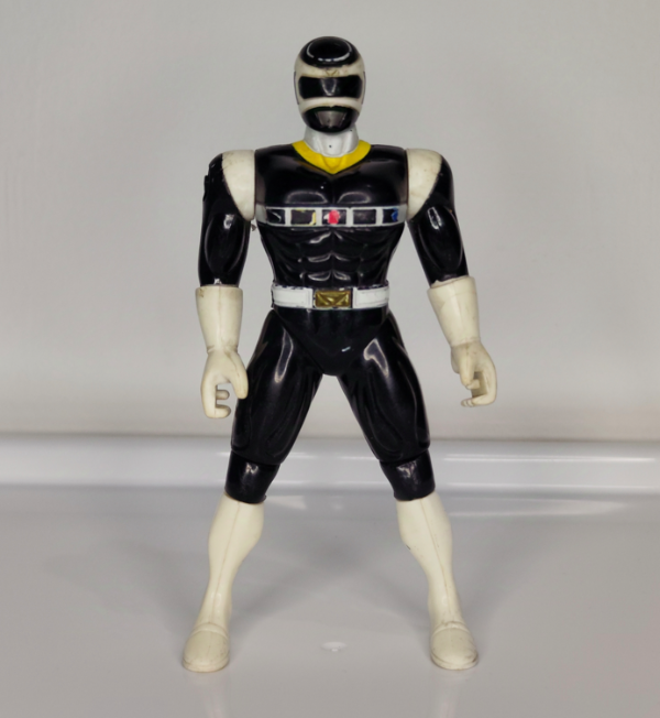 Producto - Black Mega Launching Power Ranger In Space 15 cm - 0