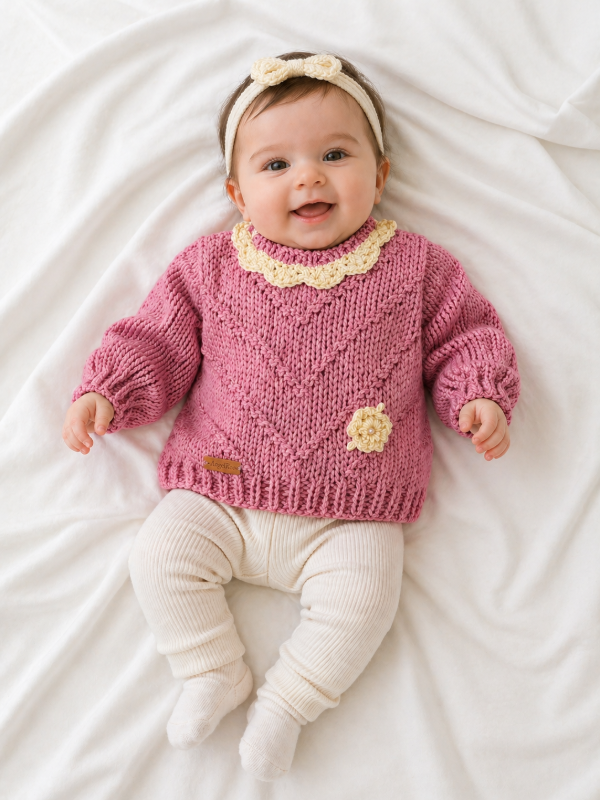 Producto - Sueter con cuellito 3-6 meses