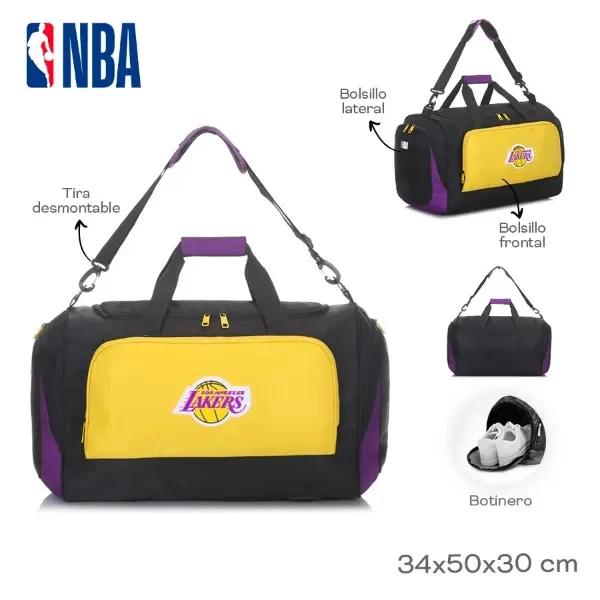 Producto - BOLSO DEPORTIVO NBA LICENCIA OFICIAL - 1
