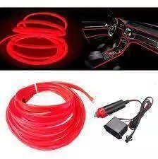 Producto - Hilo LED 12V Toma Encendedor 5 Metros Rojo