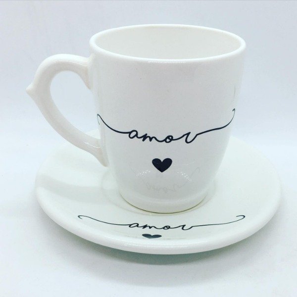 Producto - SET PLATO REDONDO+ TAZA AMOR