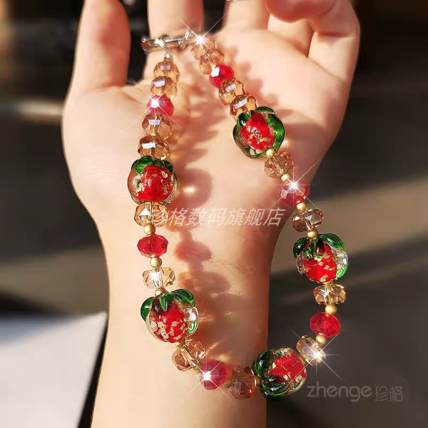 Producto - Pulsera colgante rojo