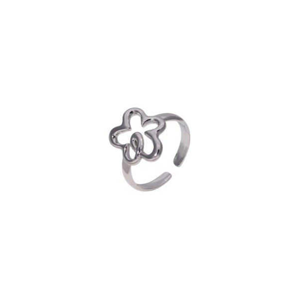 Producto - Anillo Flower Silver