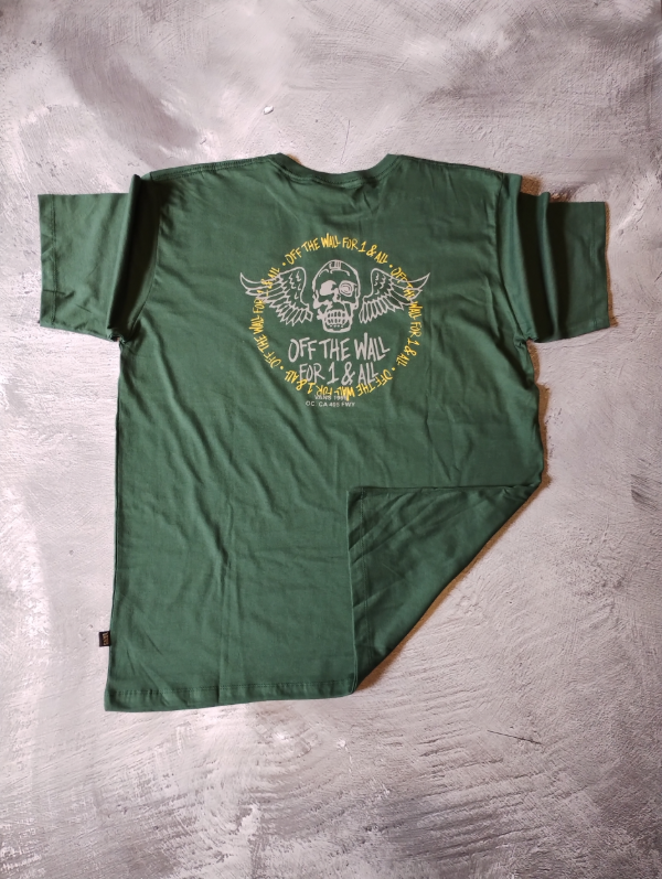 Producto - Remera Vans - Skull Verde