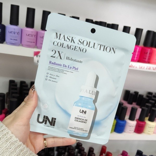 Producto - Mascarilla facial UNI x2 Colageno
