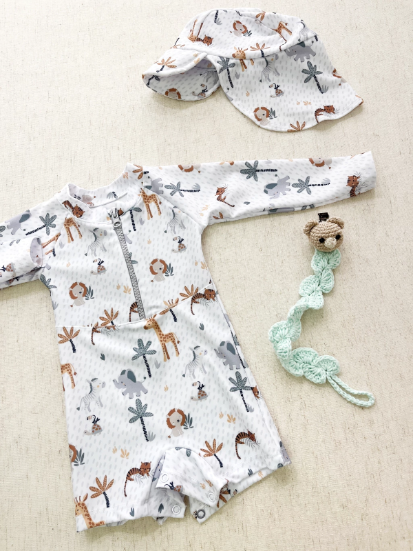 Producto - Traje de baño estampa SAFARI talles hasta 4 años
