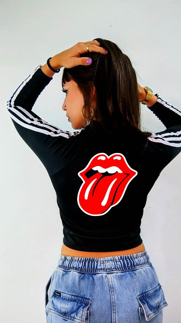 Producto - CAMISETA TERMICA MUJER ROLLING STONES ESPALDA