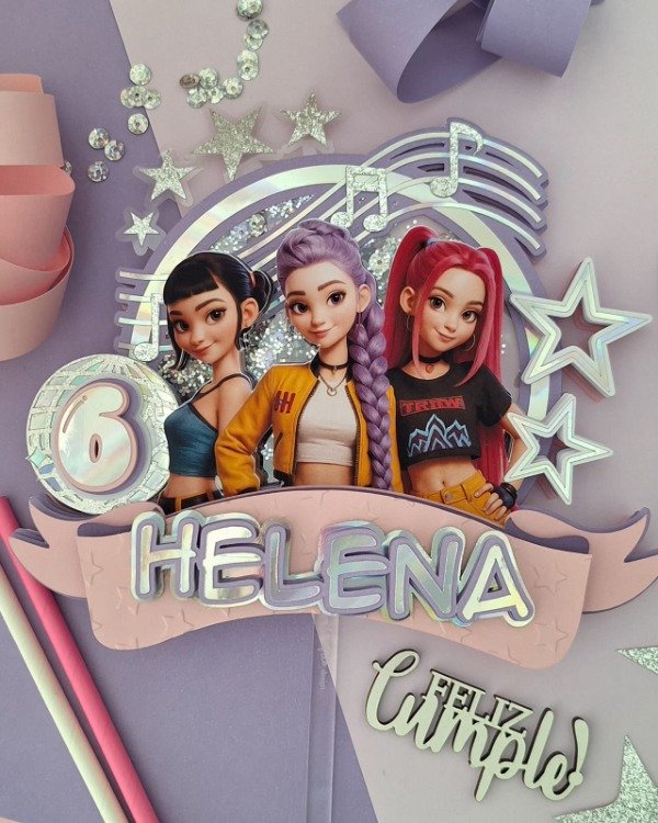 Producto - ARCHIVO DE CORTE TOPPER Kpop Demon Hunters