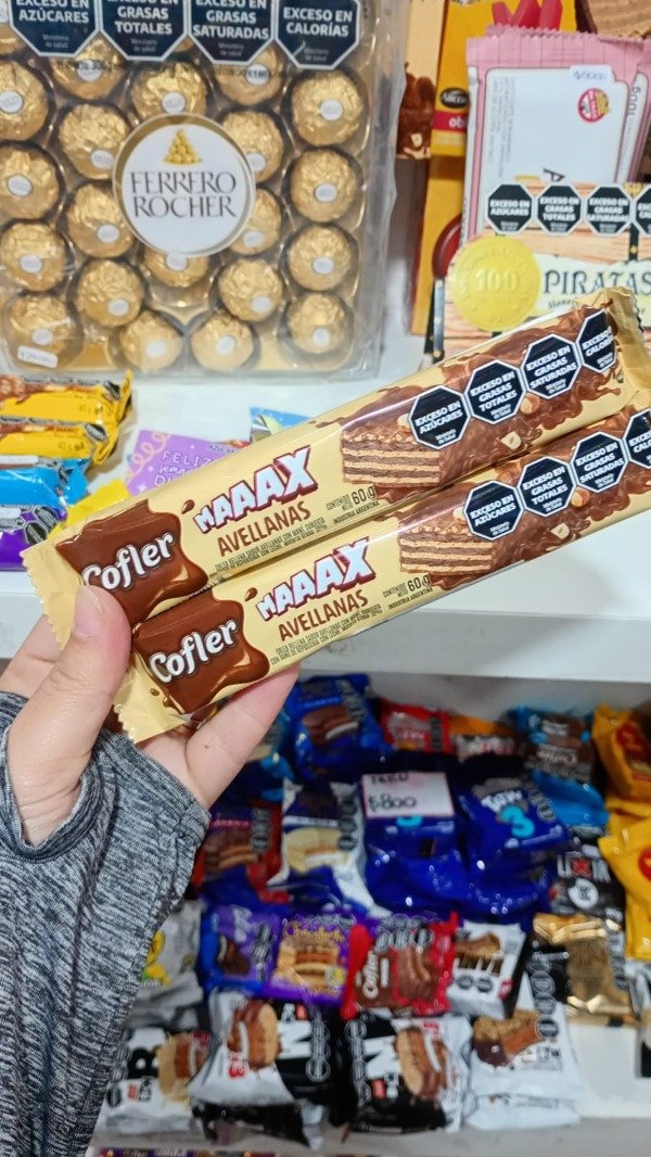 Producto - OBLEA MAAAX AVELLANA X1