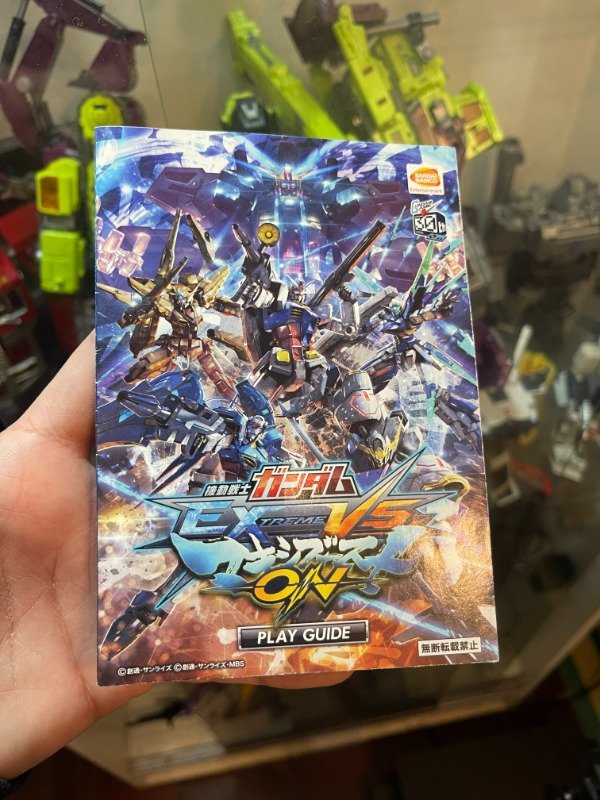 Producto - Mobile Suit Gundam Extreme Vs maxiboost ON Manual de Arcade Japonés