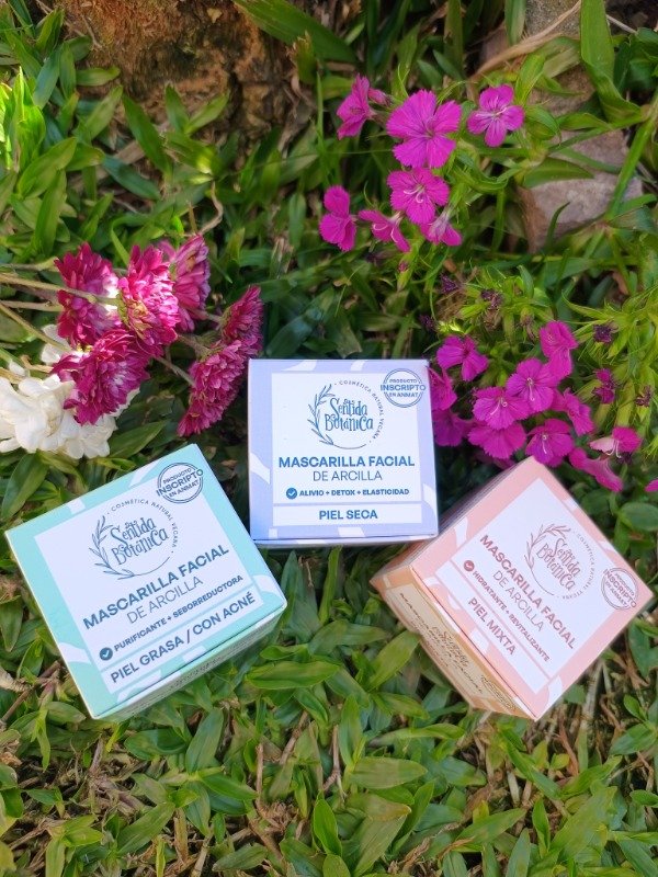 Producto - Mascarilla Facial de Arcilla - Sentida Botánica - - 0