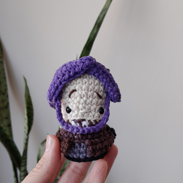 Producto - Profesor Quirrell Mini - Harry Potter amigurumi - 2