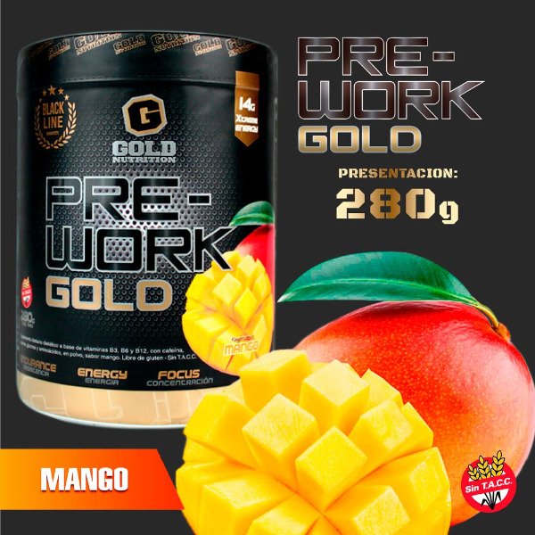 Producto - PRE WORK GOLD