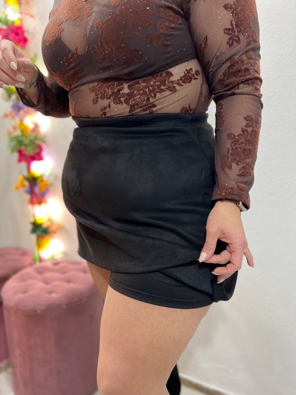 Producto - Pollera berlina gamuza - 2