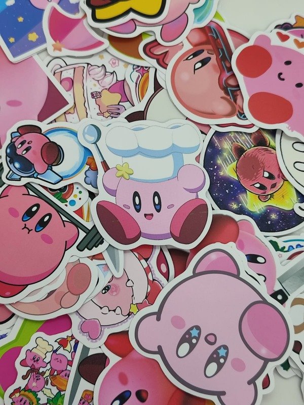 Producto - Stickers Kirby surtidos por 50 unidades