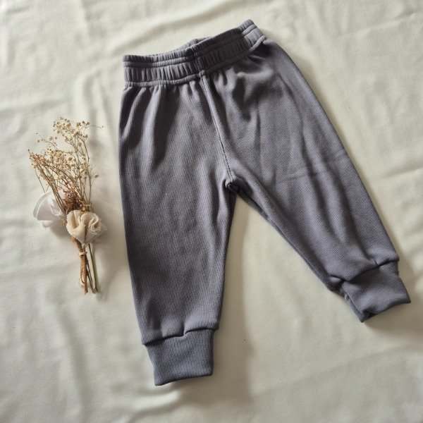 Producto - Pantalon de morley frisado gris
