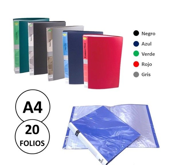 Producto - CARP POLIP. A4 20 FOLIOS