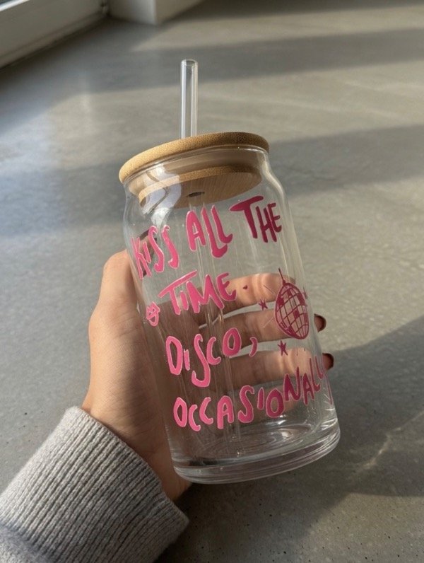 Producto - Vaso kiss all the time, disco ocassionally Harry
