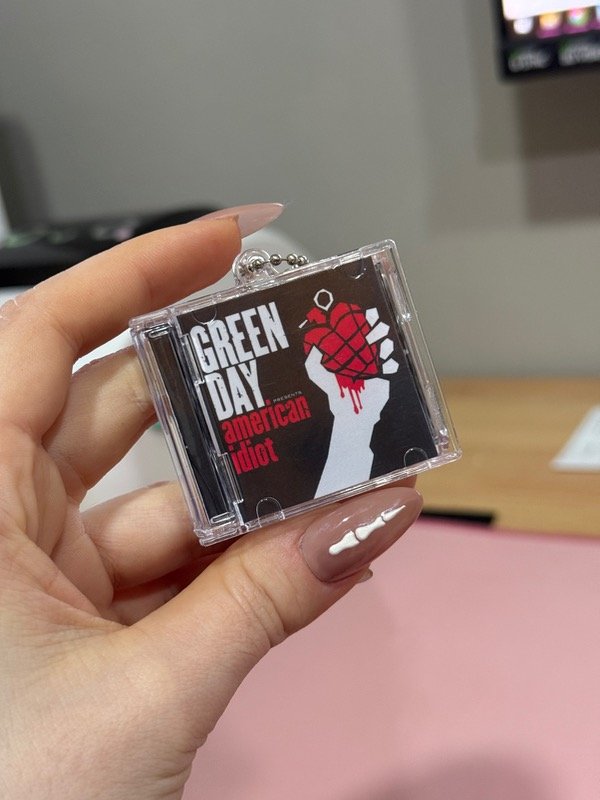 Producto - Llavero Mini Álbum CD NFC Green Day American Idiot