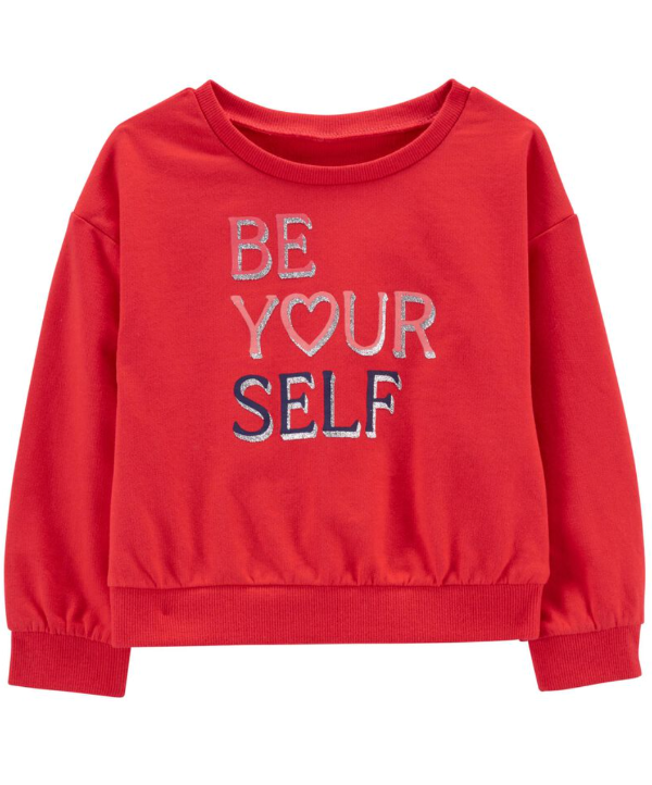 Producto - Buzo para Niñas Marca Carter's Be Yourself