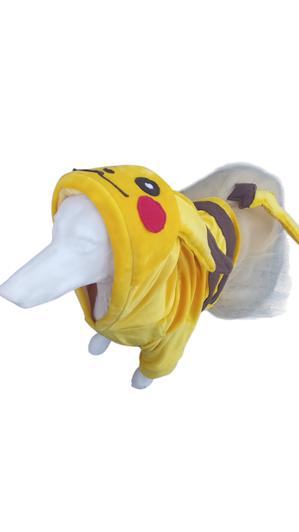 Producto - Vestido pikachu  de plush y tul talle 3