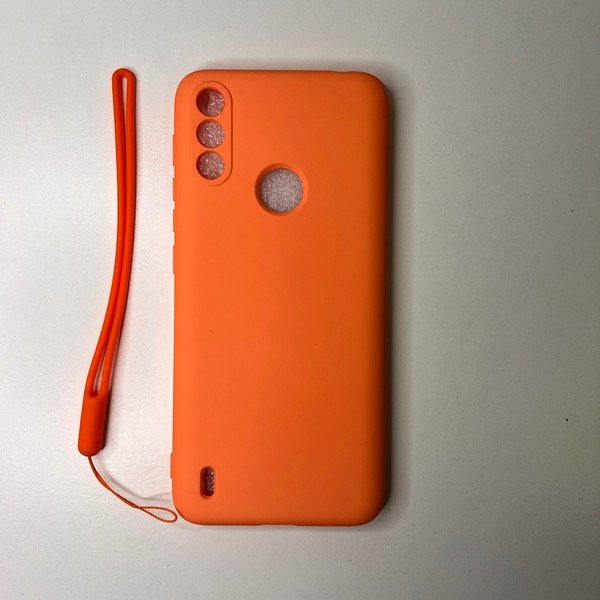 Producto - Funda silicona - E7i power naranja