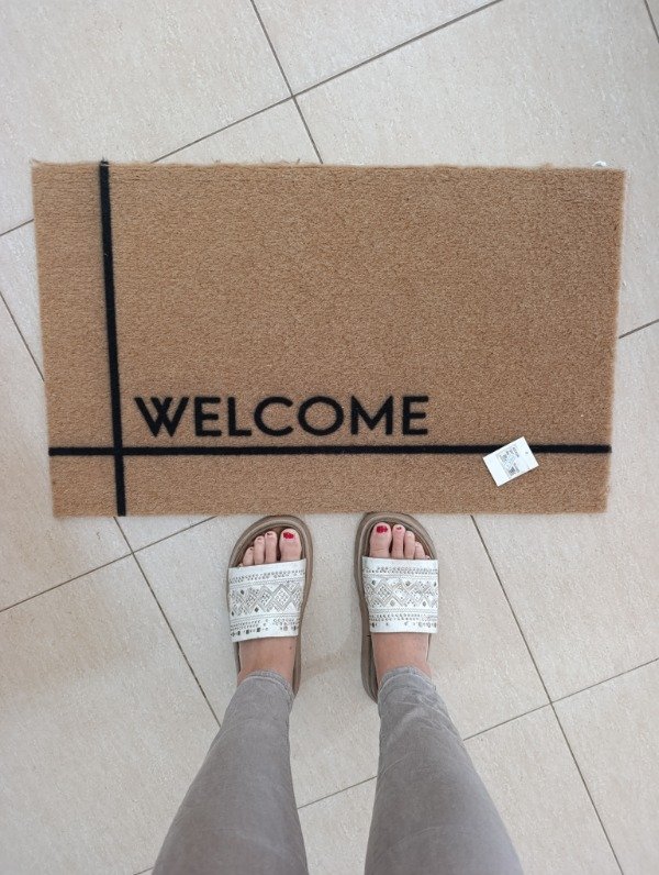 Producto - Alfombra felpudo "Welcome"