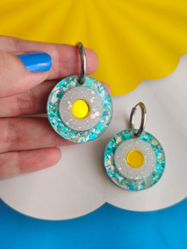 Producto - Aros Escarapela Grande