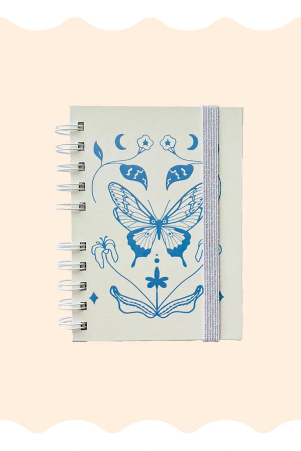 Producto - Cuaderno mariposa A6